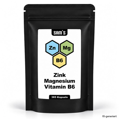 Zink + Magnesium + Vitamin B6 Kapseln