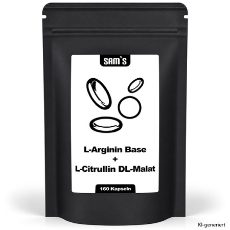 Multi-Food, SAM’S, L-Arginin + L-Citrullin, Kapseln