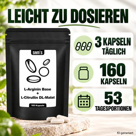 Preview: Arginin Citrullin Kapseln