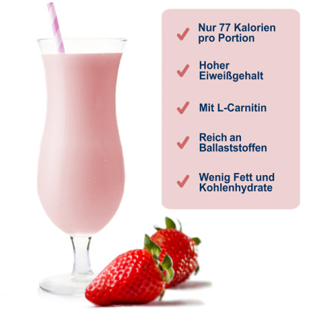 Figurella, Figureiweiß, Erdbeer-Joghurt, Diät-Shake