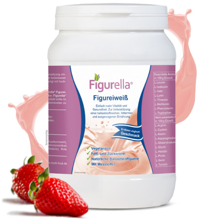 Figurella, Figureiweiß, Erdbeer-Joghurt, Splash