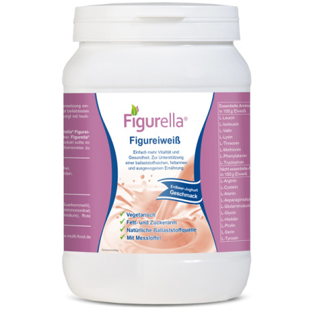 Multi-Food, Figurella, Figureiweiß, Erdbeer-Joghurt