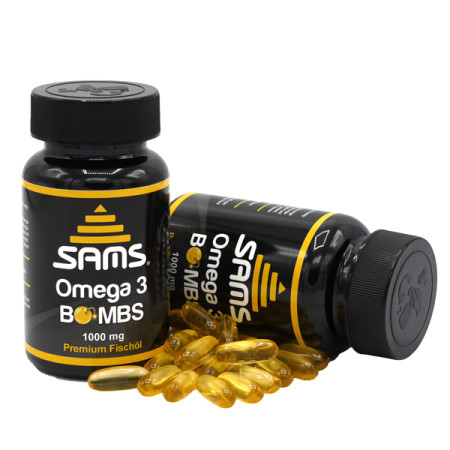 SAM'S Omega 3 Bombs Fischöl Kapseln