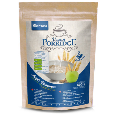 Vegan Porridge - Apple Cinnamon