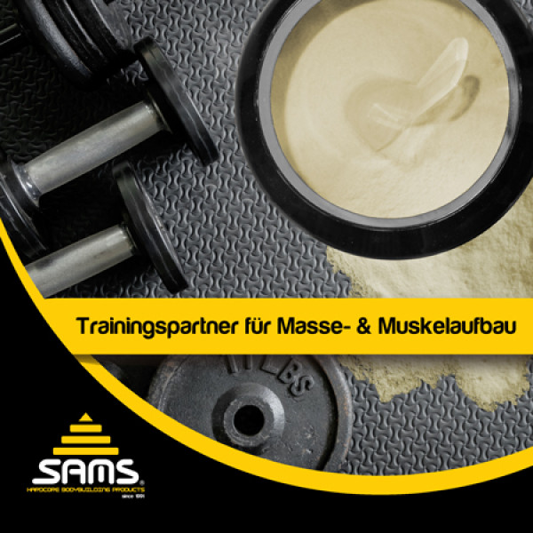 Sams Ultra Hardgainer als Trainingspartner für Masseaufbau und Muskelaufbau