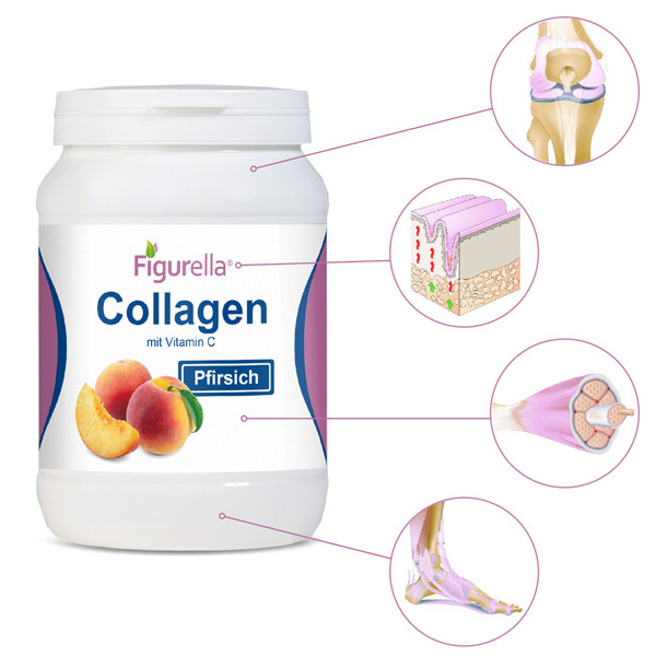 Figurella Kollagen Hydrolysat Pfirsich