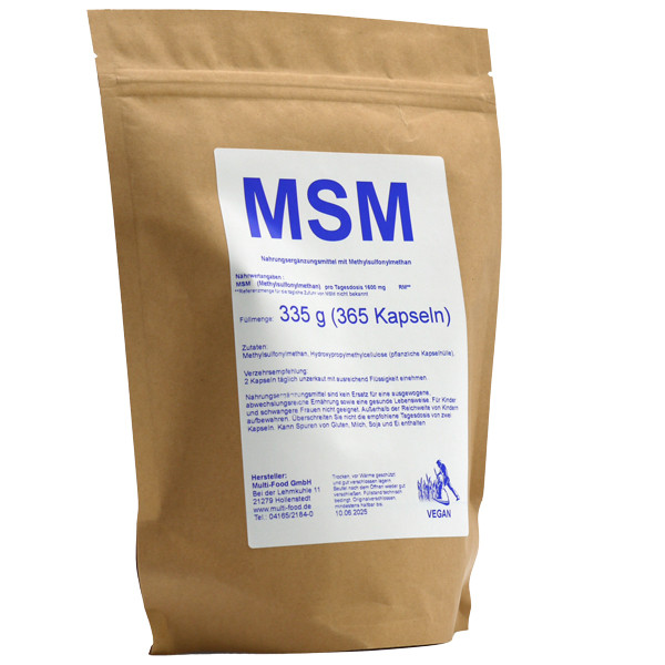 MSM Kapseln Methylsulfonylmethan