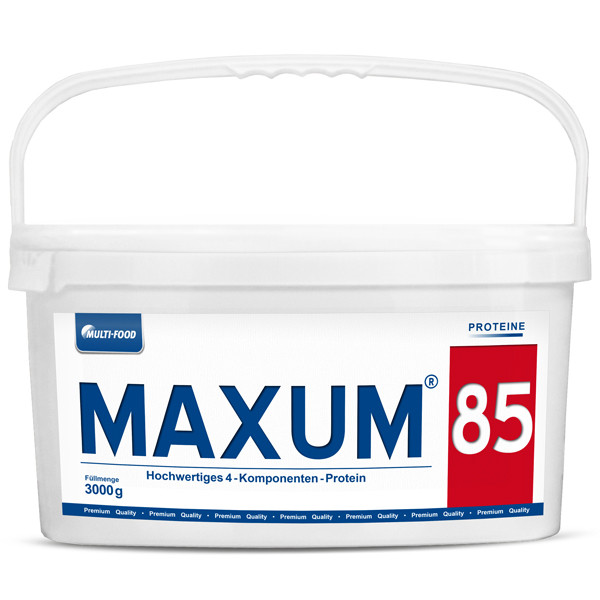 Multi-Food, Maxum 85, Mehrkomponenten-Protein, 3000 g, Eimer
